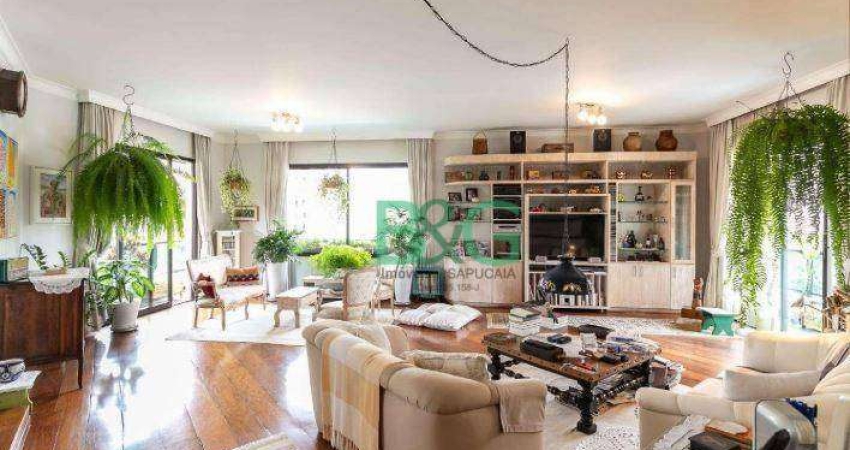 Apartamento com 4 dormitórios à venda, 242 m² por R$ 2.500.000 - Moema - São Paulo/SP