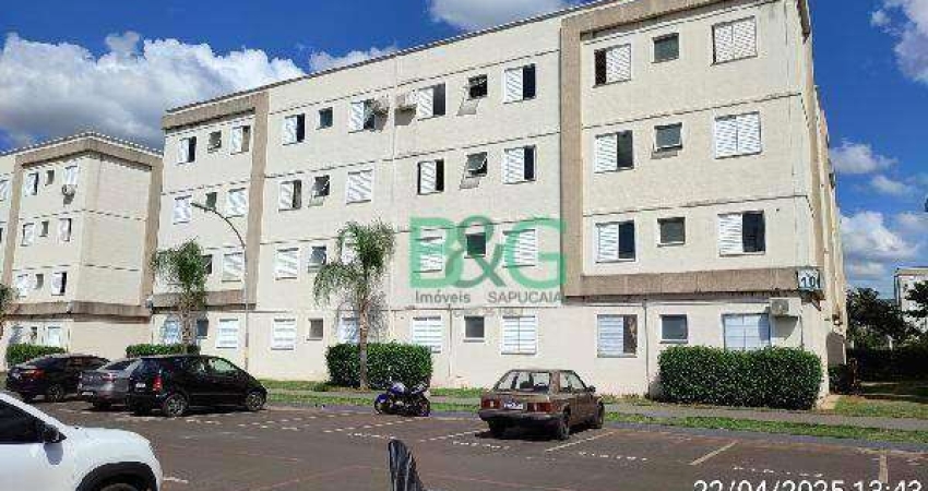 Apartamento com 2 dormitórios à venda, 41 m² por R$ 140.291 - Reserva real - Ribeirão Preto/SP