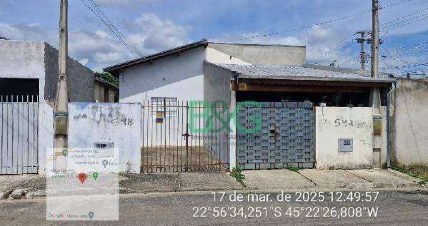Casa com 2 dormitórios à venda, 48 m² por R$ 111.429 - Centro - Pindamonhangaba/SP