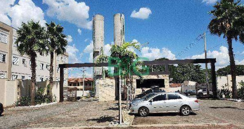 Apartamento com 2 dormitórios à venda, 39 m² por R$ 136.605 - Dois Córregos - Piracicaba/SP
