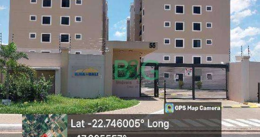 Apartamento com 2 dormitórios à venda, 52 m² por R$ 184.544 - Dois Córregos - Piracicaba/SP
