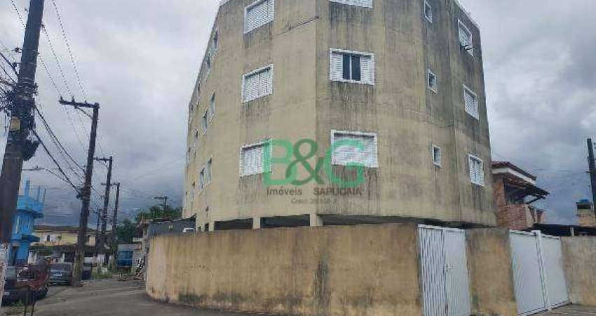 Apartamento com 1 dormitório à venda, 35 m² por R$ 121.176 - Parque Continental - São Vicente/SP
