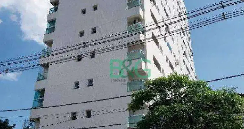 Apartamento à venda, 27 m² por R$ 263.138,91 - Macuco - Santos/SP