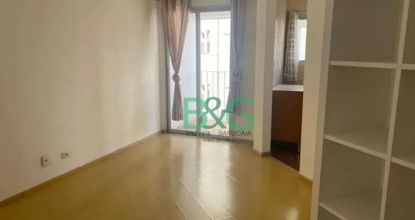 Apartamento com 1 dormitório para alugar, 55 m² por R$ 3.846/mês - Moema - São Paulo/SP