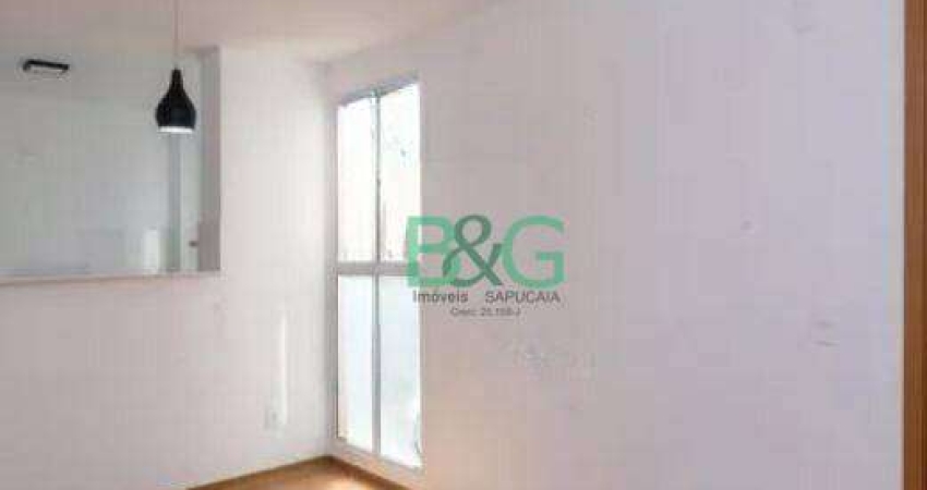 Apartamento com 2 dormitórios à venda, 38 m² por R$ 318.000 - Jardim City - Guarulhos/SP