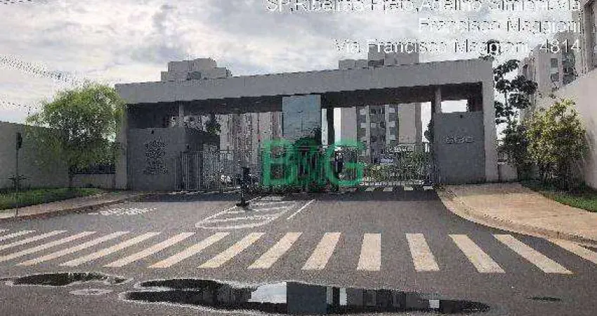 Apartamento à venda, 47 m² por R$ 184.723,91 - Chácaras Pedro Corrêa de Carvalho - Ribeirão Preto/SP
