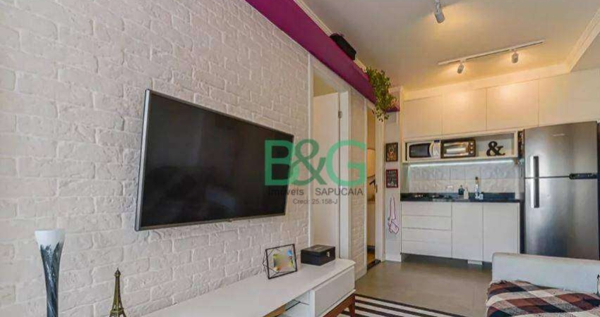 Apartamento com 1 dormitório à venda, 40 m² por R$ 352.000 - Cambuci - São Paulo/SP