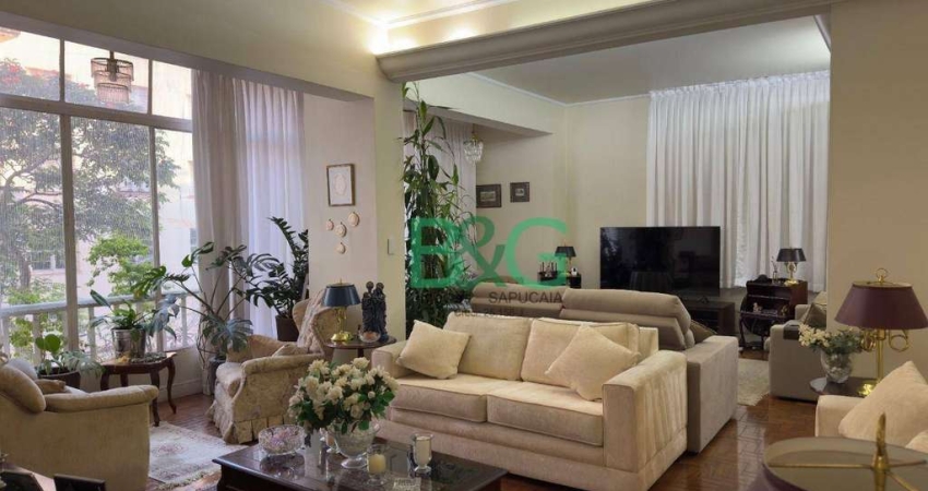 Apartamento com 4 dormitórios à venda, 220 m² por R$ 2.990.000 - Higienópolis - São Paulo/SP