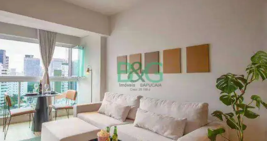 Apartamento com 1 dormitório à venda, 39 m² por R$ 859.000,00 - Pinheiros - São Paulo/SP