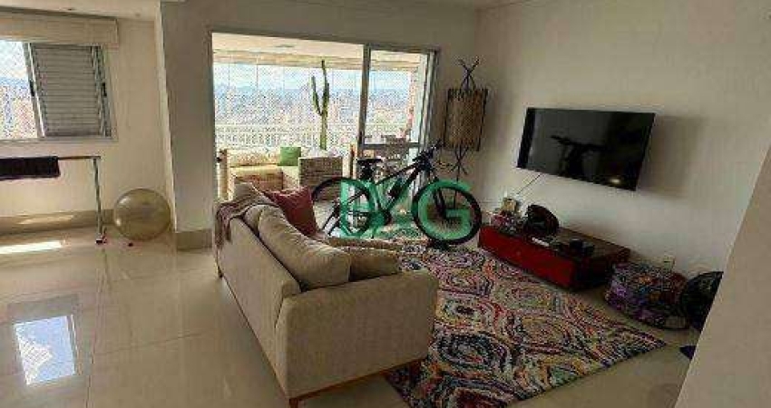 Apartamento com 3 dormitórios à venda, 124 m² por R$ 1.278.000,00 - Carrão - São Paulo/SP