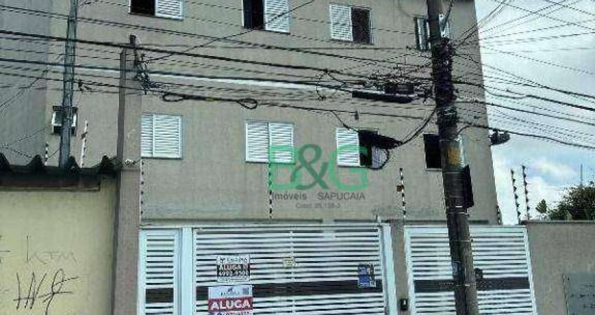 Apartamento com 2 dormitórios à venda, 35 m² por R$ 191.083 - Jardim Ipanema - Santo André/SP