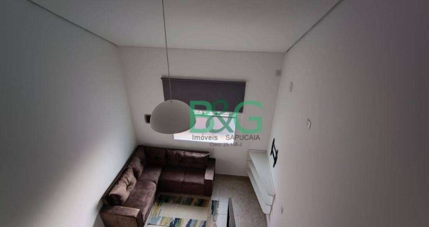 Apartamento com 1 dormitório para alugar, 33 m² por R$ 2.680,00/mês - Bela Vista - São Paulo/SP