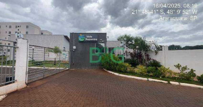 Apartamento com 2 dormitórios à venda, 47 m² por R$ 168.596 - Jardim Panorama - Araraquara/SP