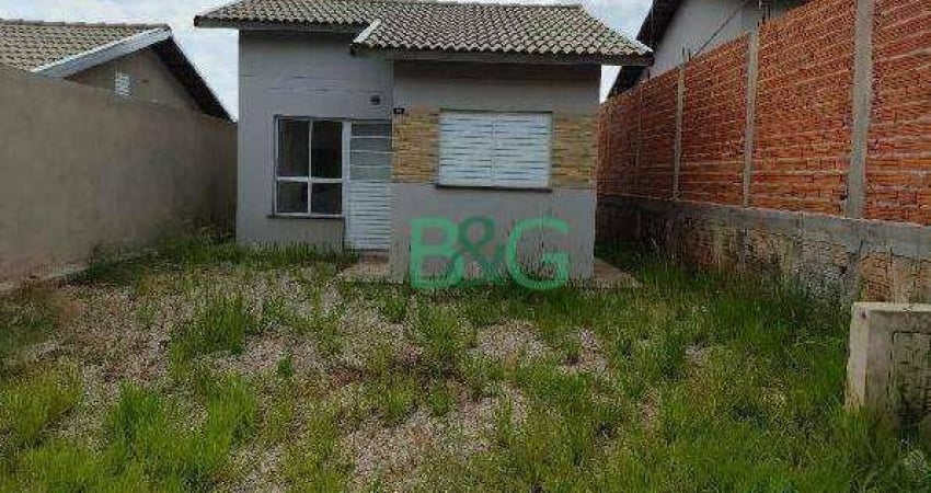 Casa com 2 dormitórios à venda, 42 m² por R$ 136.908 - Aparecidinha - Sorocaba/SP