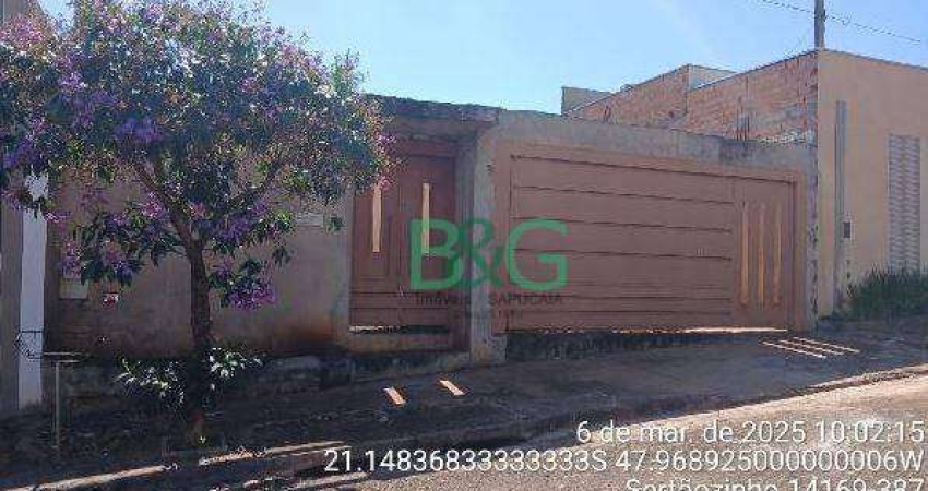 Casa com 2 dormitórios à venda, 48 m² por R$ 150.152 - Jardim Tropical - Sertãozinho/SP