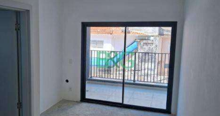 Apartamento com 1 dormitório à venda, 27 m² por R$ 390.000,00 - Vila Madalena - São Paulo/SP