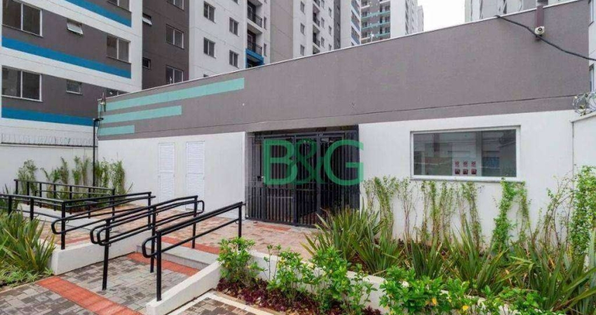 Apartamento com 2 dormitórios para alugar, 36 m² por R$ 2.424/mês - Mooca - São Paulo/SP