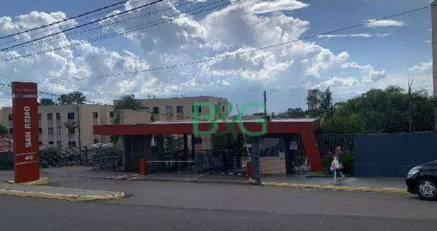 Apartamento com 2 dormitórios à venda, 44 m² por R$ 113.103 - Jardim Califórnia - Marília/SP