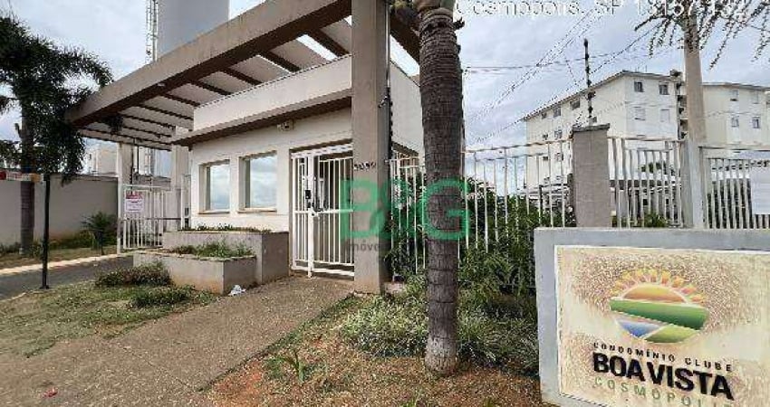 Apartamento com 2 dormitórios à venda, 47 m² por R$ 175.075 - Vila José Kallil Aun - Cosmópolis/SP