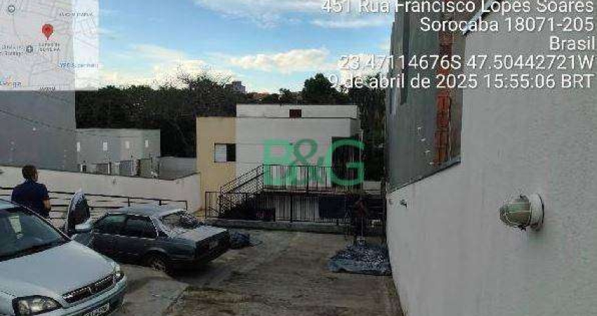 Apartamento com 1 dormitório à venda, 34 m² por R$ 88.213 - Vila Helena - Sorocaba/SP