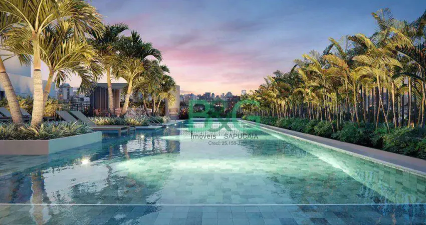 Studio com 1 dormitório à venda, 26 m² por r$ 1.495.953,05 - butantã - são paulo/sp