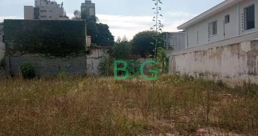 Terreno à venda, 300 m² por R$ 3.000.000 - Brooklin Paulista - São Paulo/SP