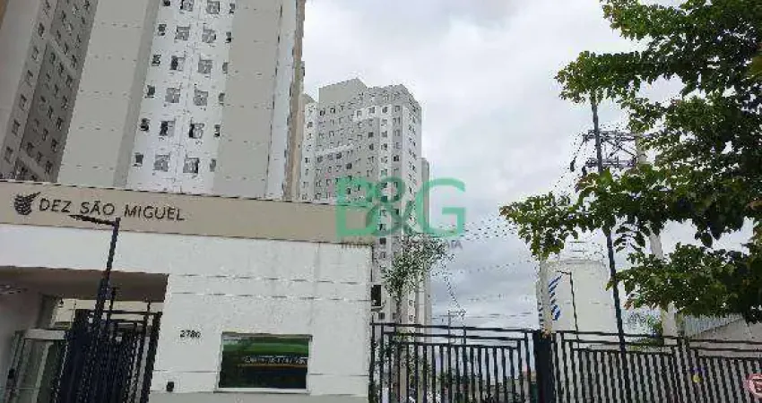 Apartamento com 2 dormitórios à venda, 39 m² por R$ 166.853 - Guaianazes - São Paulo/SP