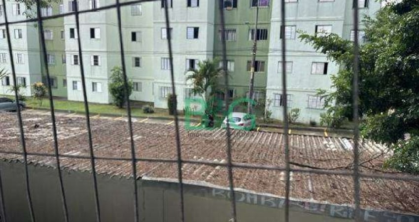 Apartamento com 3 dormitórios à venda, 58 m² por R$ 136.200 - Parque Pinheiros - Taboão da Serra/SP