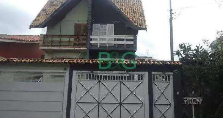 Casa com 3 dormitórios à venda, 125 m² por R$ 470.498 - Parque Monte Alegre - Taboão da Serra/SP