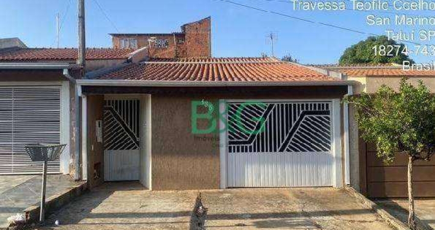 Casa com 2 dormitórios à venda, 56 m² por R$ 159.000 - San Marino - Tatuí/SP