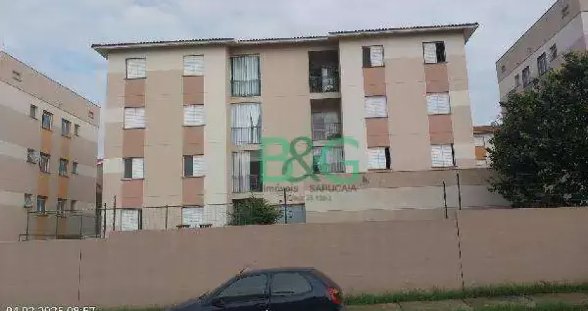 Apartamento com 2 dormitórios à venda, 48 m² por R$ 114.000 - Jardim Danúbio Azul (Nova Veneza) - Sumaré/SP