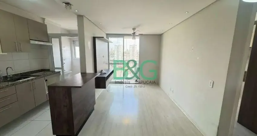 Apartamento com 1 dormitório para alugar, 39 m² por R$ 2.515/mês - Ipiranga - São Paulo/SP