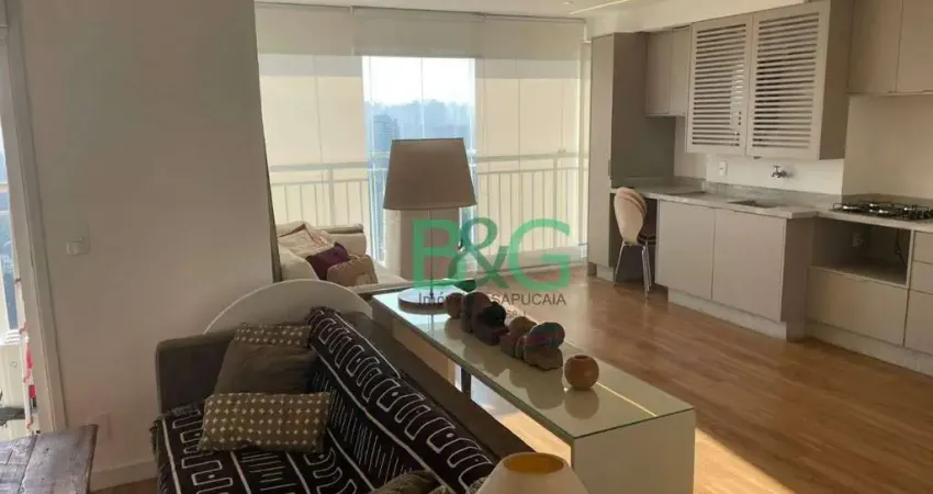 Apartamento com 1 dormitório à venda, 60 m² por R$ 929.000 - Santo Amaro - São Paulo/SP