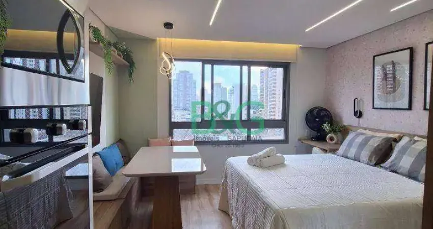 Studio com 1 dormitório, 25 m² - venda por R$ 414.000 ou aluguel por R$ 3.065/mês - Tatuapé - São Paulo/SP