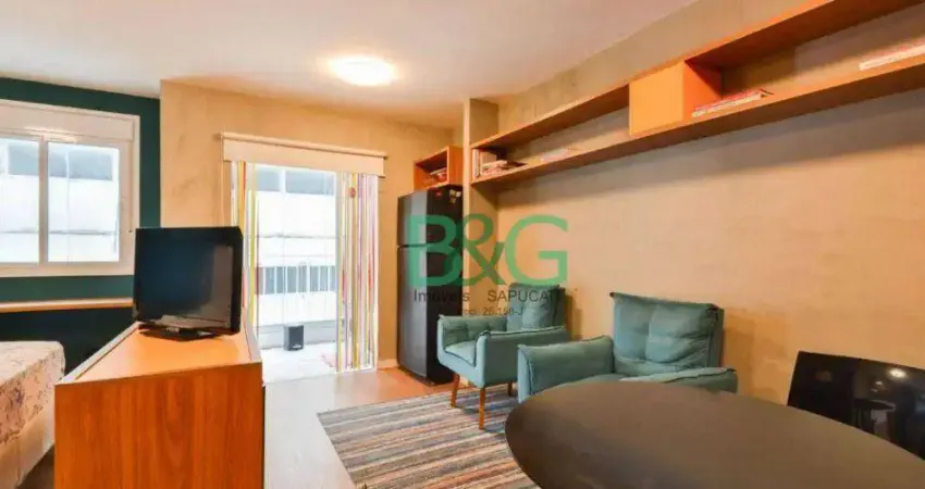 Studio com 1 dormitório à venda, 37 m² por R$ 380.000 - República - São Paulo/SP