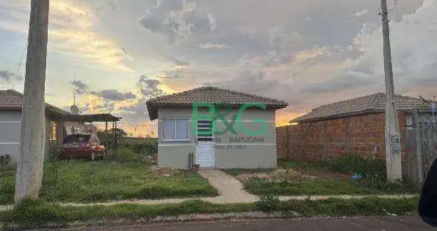 Casa com 2 dormitórios à venda, 42 m² por R$ 107.229 - Aurora 1 - Bady Bassitt/SP