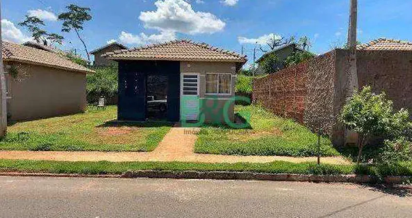 Casa com 2 dormitórios à venda, 42 m² por R$ 121.698 - Aurora 1 - Bady Bassitt/SP