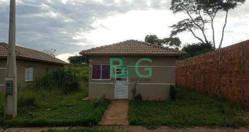 Casa com 2 dormitórios à venda, 42 m² por R$ 115.965 - Aurora 1 - Bady Bassitt/SP