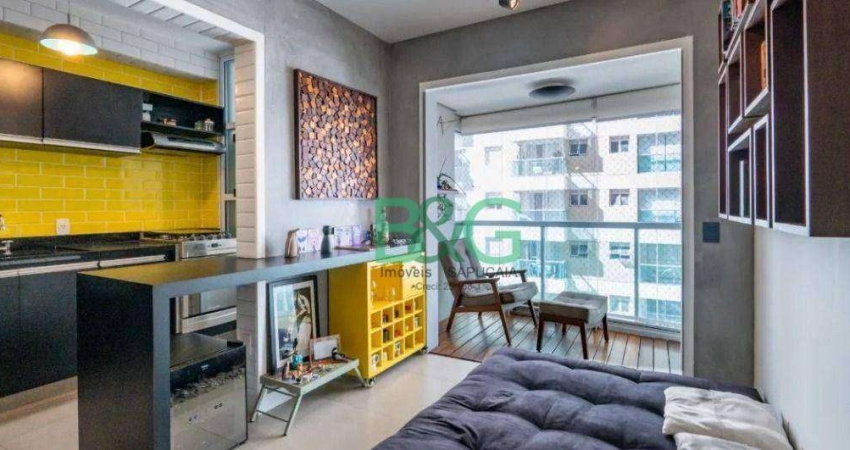 Apartamento com 2 dormitórios à venda, 59 m² por R$ 875.000 - Santo Amaro - São Paulo/SP