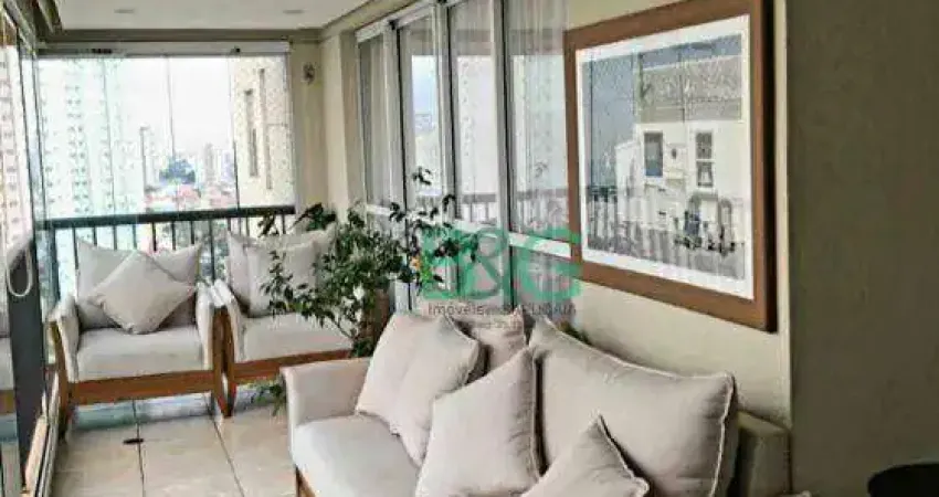 Apartamento com 3 dormitórios à venda, 142 m² por R$ 2.496.000 - Mooca - São Paulo/SP