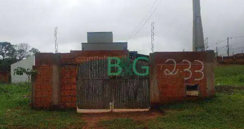 Casa com 2 dormitórios à venda, 42 m² por R$ 108.000 - Parque Industrial Manchester - Bauru/SP