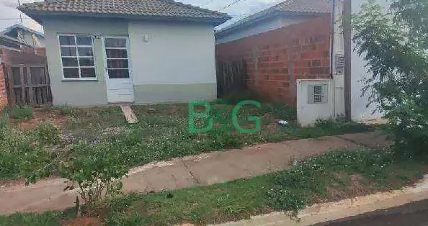 Casa com 2 dormitórios à venda, 45 m² por R$ 141.274 - Vida Nova Bauru - Bauru/SP