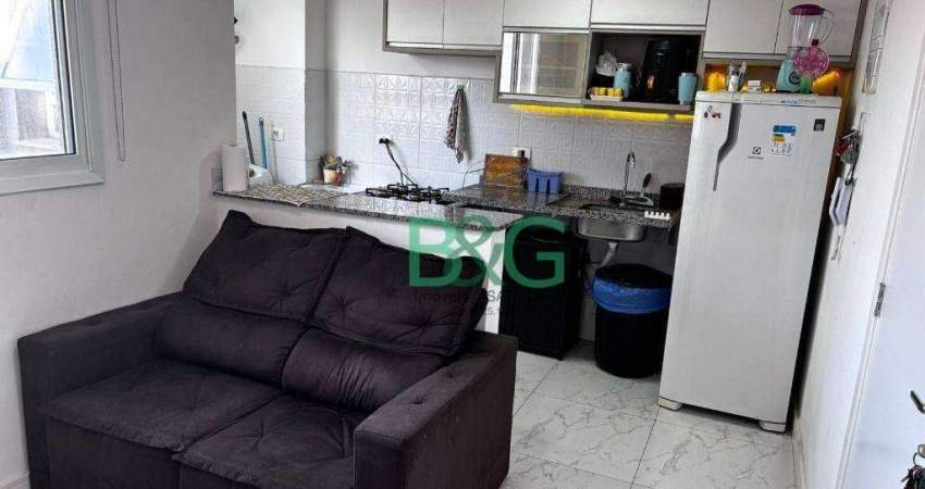 Apartamento com 2 dormitórios à venda, 40 m² por R$ 371.000 - Vila Bertioga - São Paulo/SP