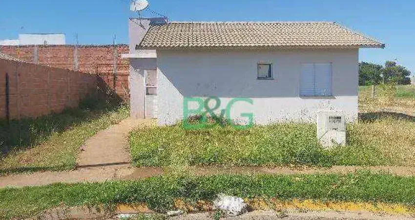 Casa com 2 dormitórios à venda, 43 m² por R$ 137.762 - Bem Viver Bebedouro - Bebedouro/São Paulo
