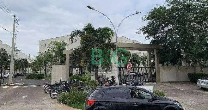 Apartamento com 2 dormitórios à venda, 44 m² por r$ 90.161,30 - residencial san marino - birigüi/sp