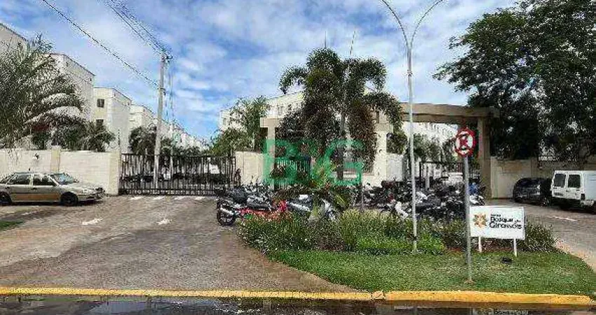 Apartamento com 2 dormitórios à venda, 44 m² por R$ 132.503 - Bosque Dos Girassois - Birigüi/SP