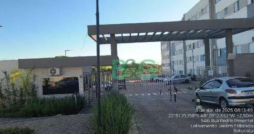 Apartamento com 2 dormitórios à venda, 41 m² por R$ 180.960 - Botucatu - Botucatu/SP