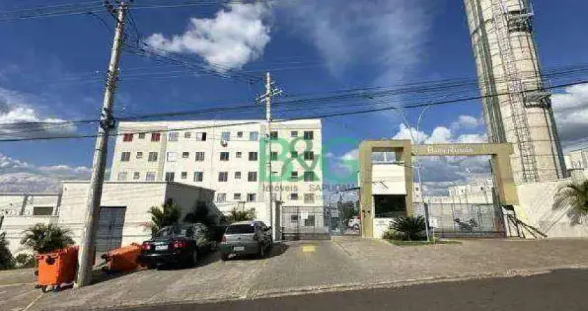 Apartamento com 2 dormitórios à venda, 39 m² por R$ 146.643 - Chácara Recreio do Havaí - Botucatu/SP
