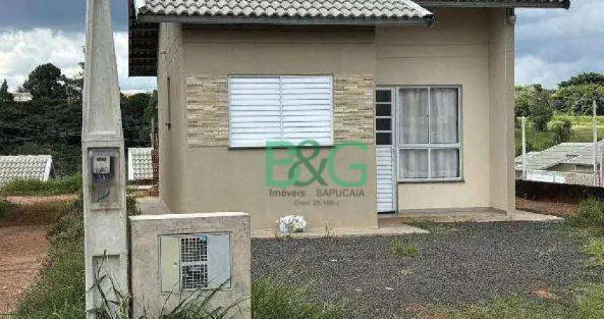 Casa com 2 dormitórios à venda, 44 m² por R$ 155.844 - Conjunto Habitacional Engenheiro Francisco Blasi - Botucatu/SP