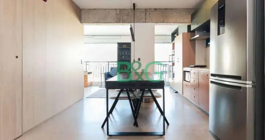 Apartamento com 1 dormitório à venda, 50 m² por R$ 650.000 - Santa Cecília - São Paulo/SP